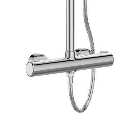 Душевая система Orange Thermo T02S3-912cr c термостатом, хром